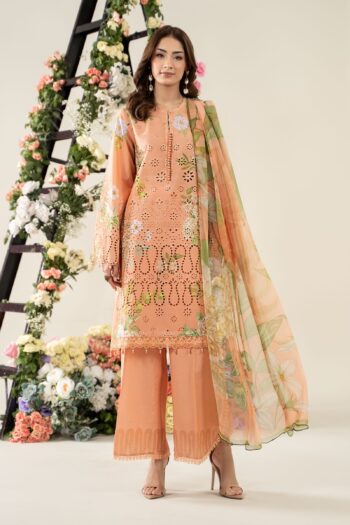 3 Piece Embroidered Lawn Suit