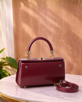 Trio Elysee Clutches Maroon