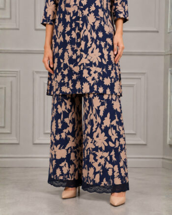 Beige Petal Pants