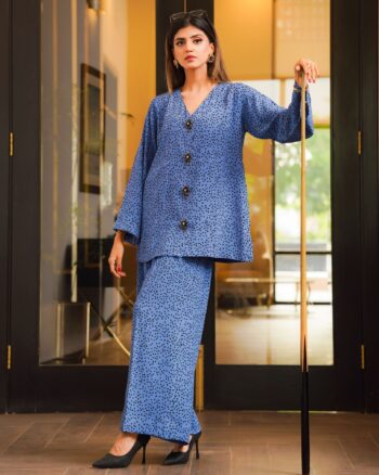 Black Spotted Co-Ord Set