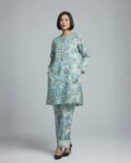 Blue Khaddar Co-ord 1