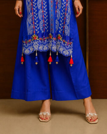 Blue Kharandi Pants
