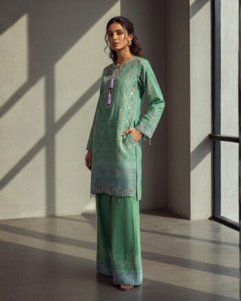 Green Kharandi 2 Piece