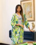 Green Silk Gown 1
