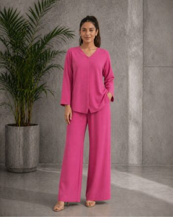 Hot Pink Grip Solid 2 Piece