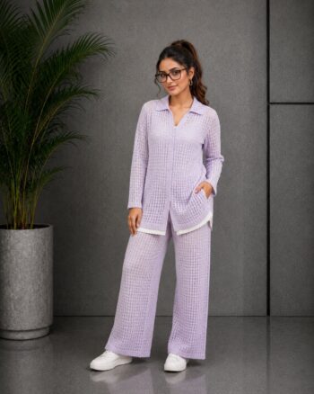 Purple Snow Co-ord