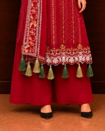 Red Kharandi Pants