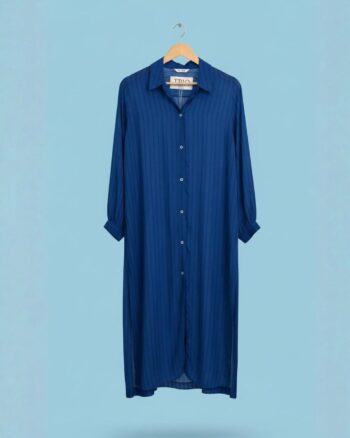 Royal Blue Long Single Shirt