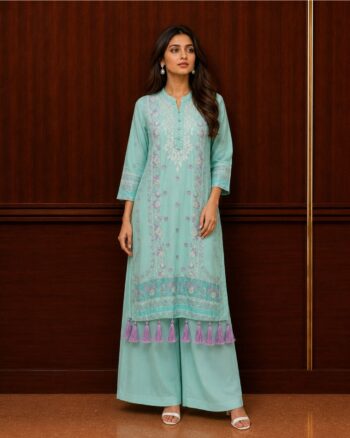 Sea Green 3 Piece Suit