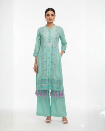 Sea Green 3 Piece Suit