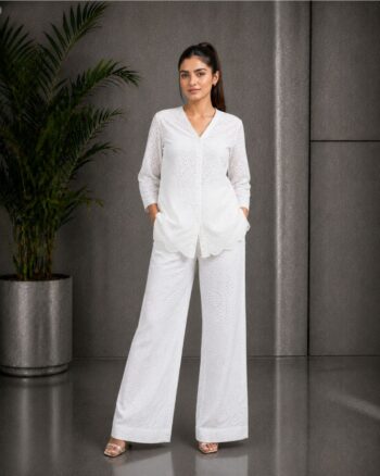 White Snow Co-ord Set