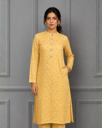 Yellow Buttoned Shirt