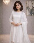 Festive Pret Ethereal White 3 Pc 5