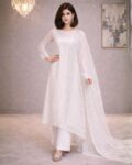 Festive Pret Ethereal White 3 Pc