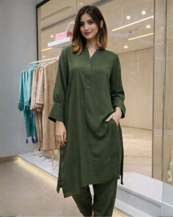 Green Kharandi 2 Piece