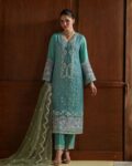 seagreen 3 piece festive pret 2