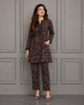 Blue Mix Khaddar Shirt