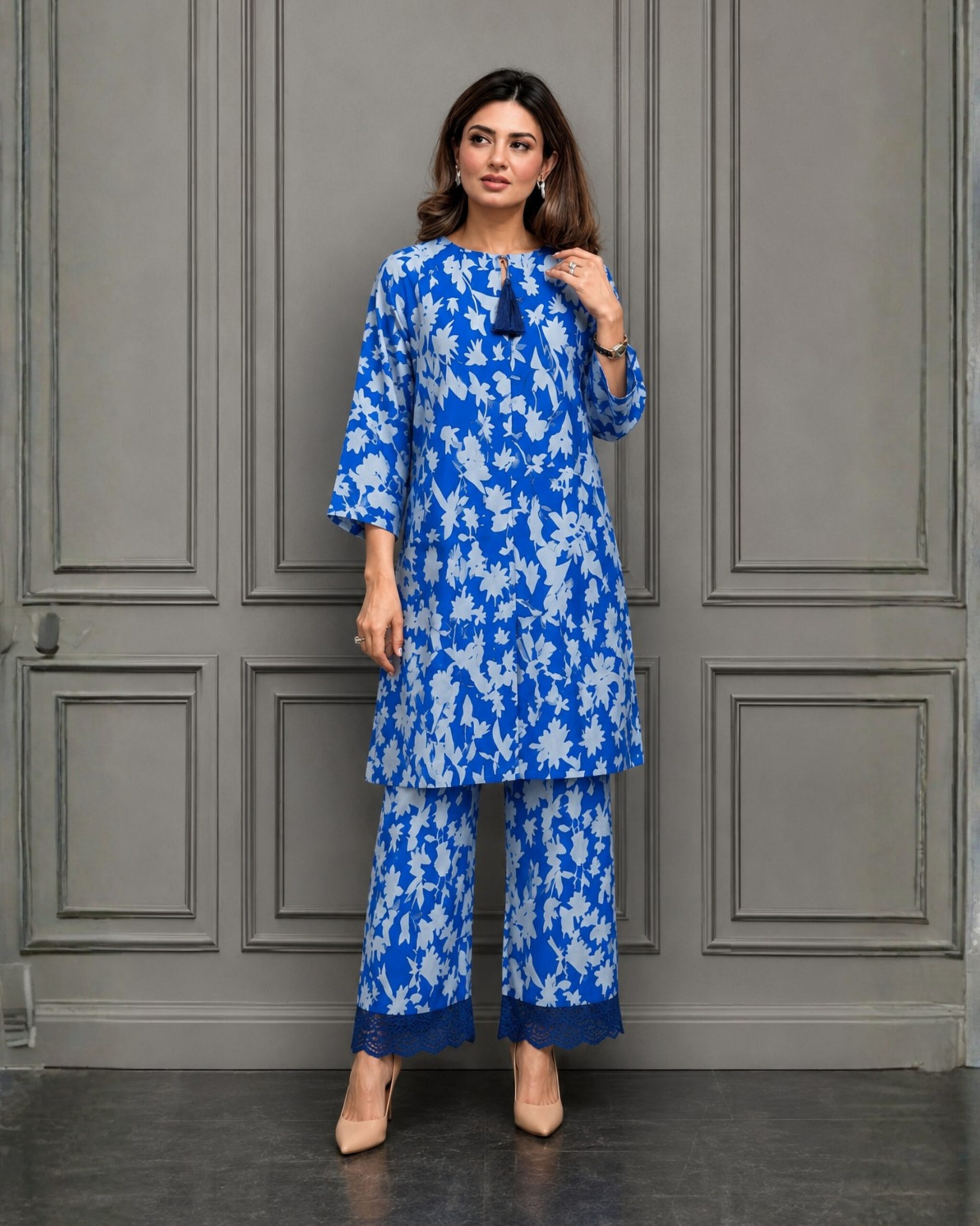 Blue Petal Cord