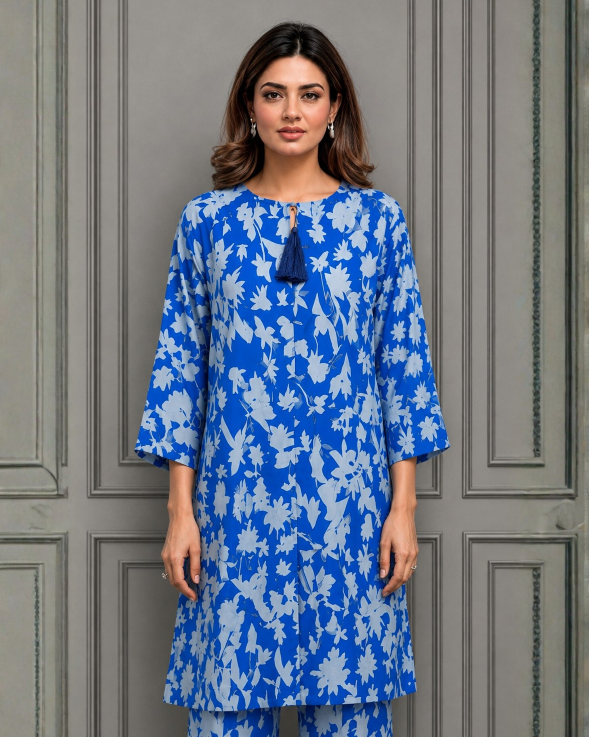 Blue Petal Shirt