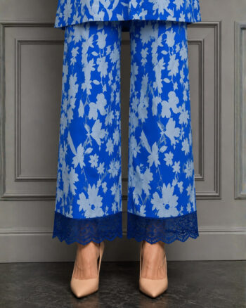 Blue Petals Grip Pants