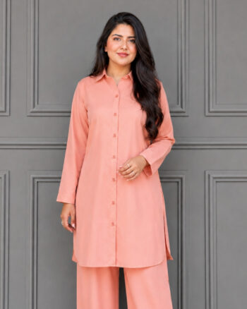 Coral Solid Shirt