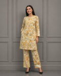 Orange Khaddar Shirt