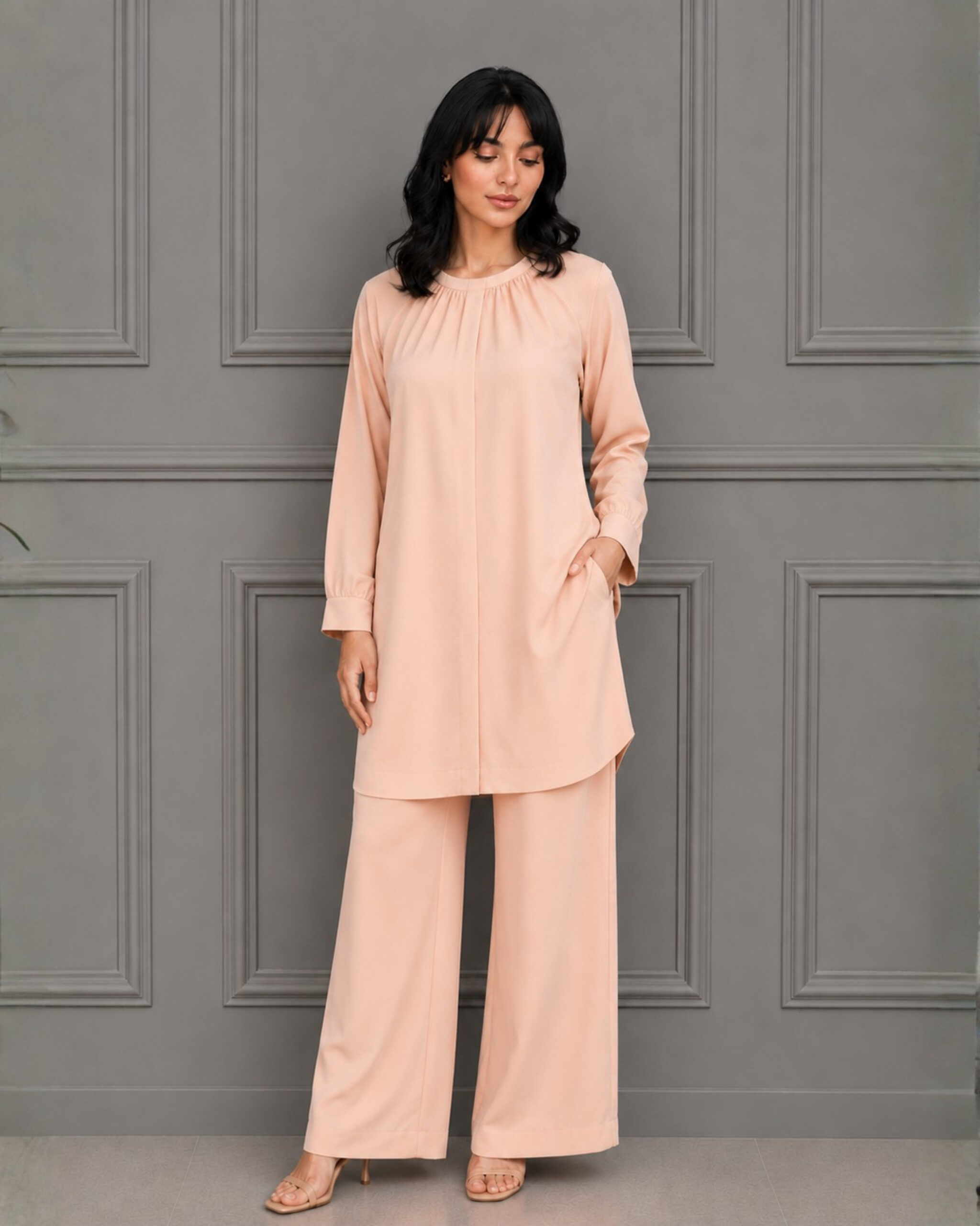 Peach Solid Coord
