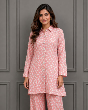Pink Spotted Grip Shirt